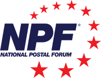 National Postal Forum logo 200×154