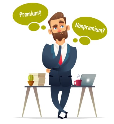 Premium Vector  Cartoon illustration of a businessman being